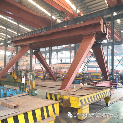 MGH雙主梁門式起重機試機！